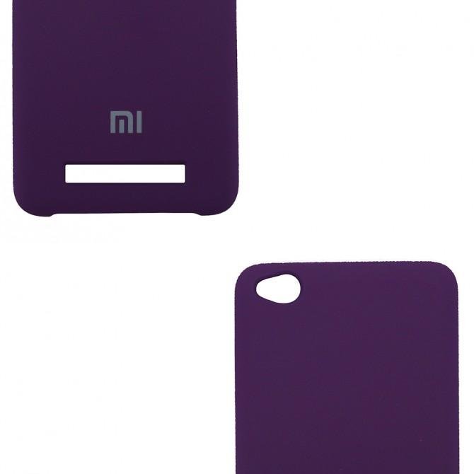 Чохол Soft Case для Xiaomi Redmi 4a Фiолетовий FULL-2