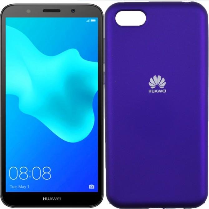 Чехол Soft Case для Huawei Y5 2018 Фиолетовый FULL