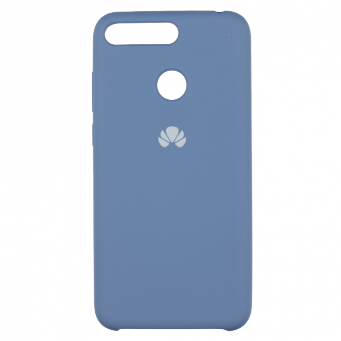 Чохол Soft Case для Huawei Y6 2018 Синiй FULL-1