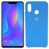 Чехол Soft Case для Huawei P20 Lite Ярко синий FULL
