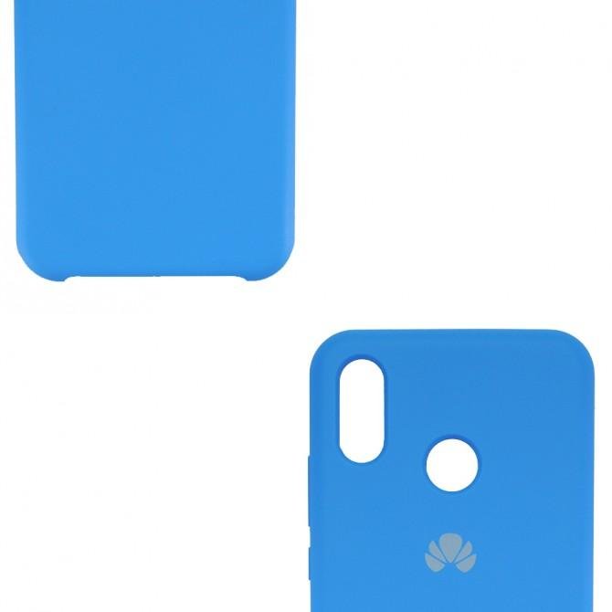 Чехол Soft Case для Huawei P20 Lite Ярко синий FULL-2