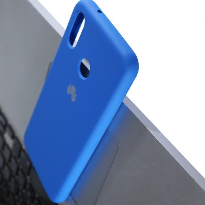 Чехол Soft Case для Huawei P20 Lite Ярко синий FULL-3