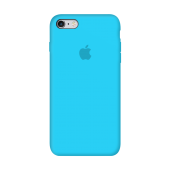 Оригинальний силiконовий Чохол для iPhone 6/6s Блакитний FULL