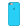 Оригинальний силiконовий Чохол для iPhone 6/6s Блакитний FULL