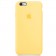 Чехол силиконовый для iPhone 6/6s Желтый FULL
