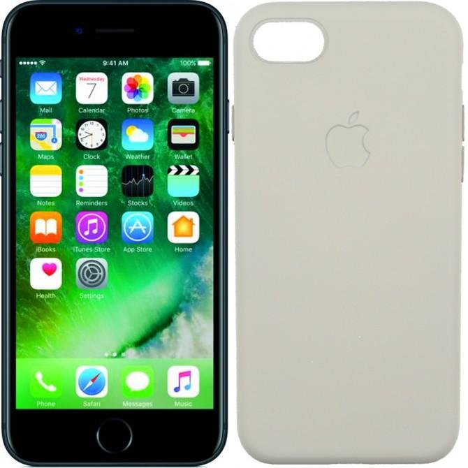 Чохол силiконовий для iPhone 7/8 Сiрий FULL