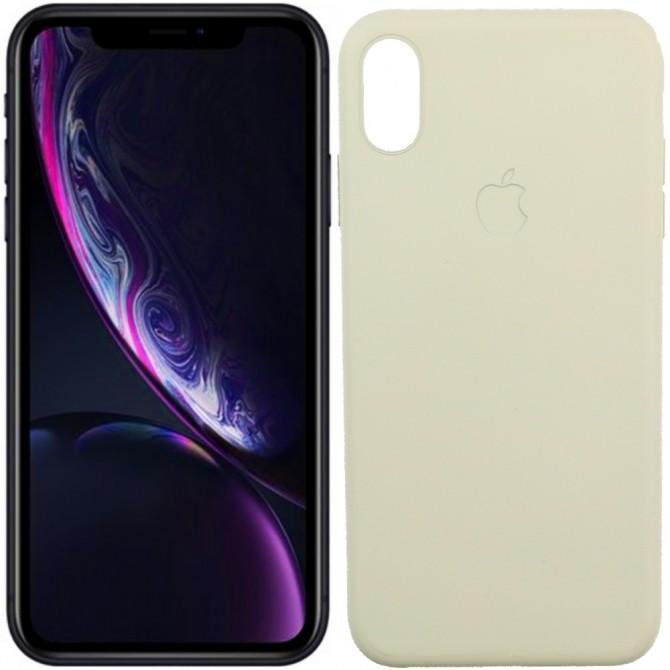 Чехол силиконовый для iPhone X/Xs Серый FULL