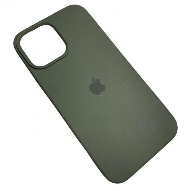 Original Full Soft Case (MagSafe) for iPhone 13 Pro Max Cyprus Green-1