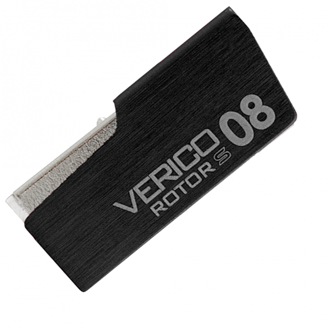 Флеш память Verico USB 8Gb Rotor S Чёрный