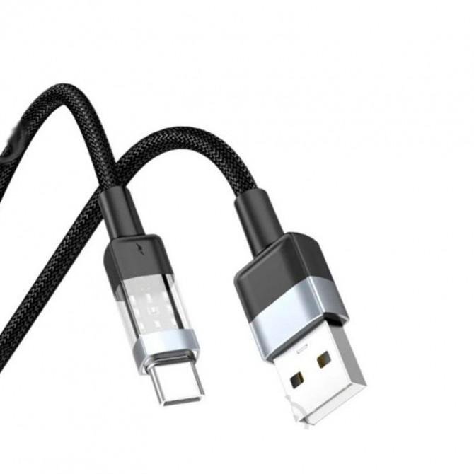 Кабель Gelius Fusion GP-UCN003 (Incredible series) Type-C (1.25m) (3A) Black-1