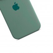 Оригінальний силіконовий чохол для iPhone 14 Pro Max Pine Green FULL Оригінальний силіконовий чохол для iPhone 14 Pro Max Pine Green FULL