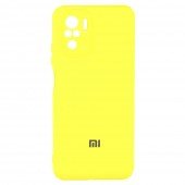 Чохол Soft Case для Xiaomi Redmi Note 10 Жовтий FULL Чохол Soft Case для Xiaomi Redmi Note 10 Жовтий FULL