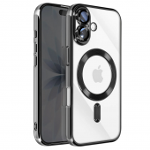 Чохол Wave Metyal Shining with MagSafe для iPhone 17 Чорний