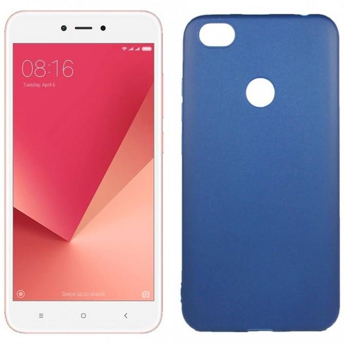 Чохол Silicone Case для Xiaomi Redmi Note 5a Prime Синій