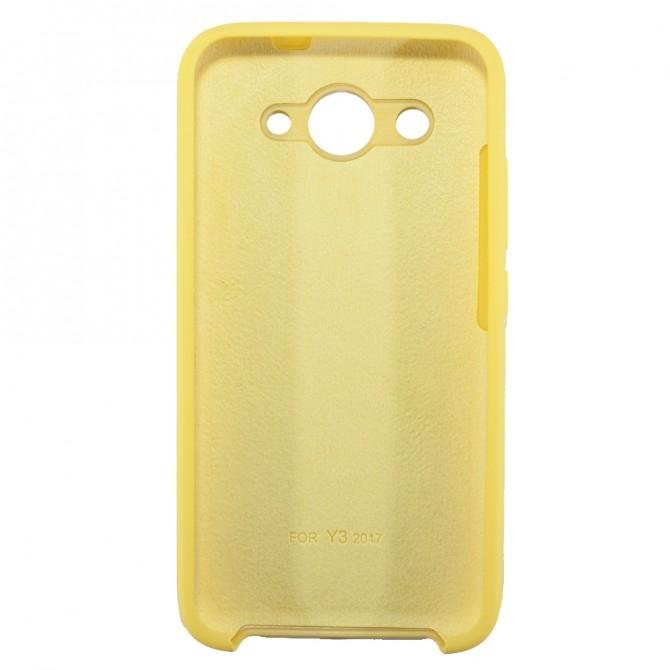 Чехол Soft Case для Huawei Y3 (2017) Золотой-2