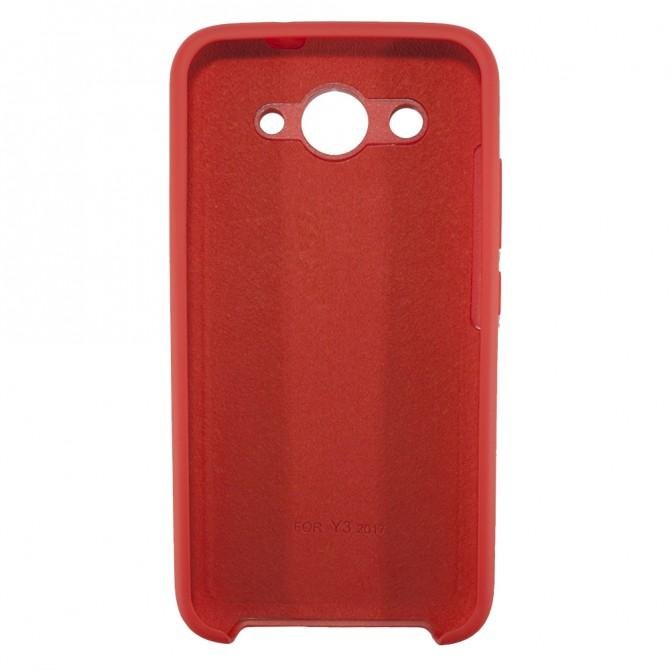 Чехол Soft Case для Huawei Y3 (2017) Красный-2