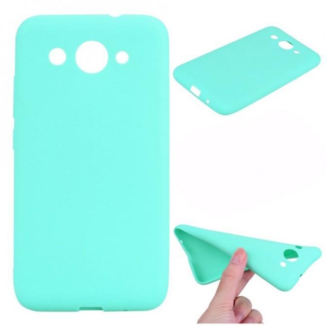 Чехол Soft Case для Huawei Y3 (2017) Светло синий-2