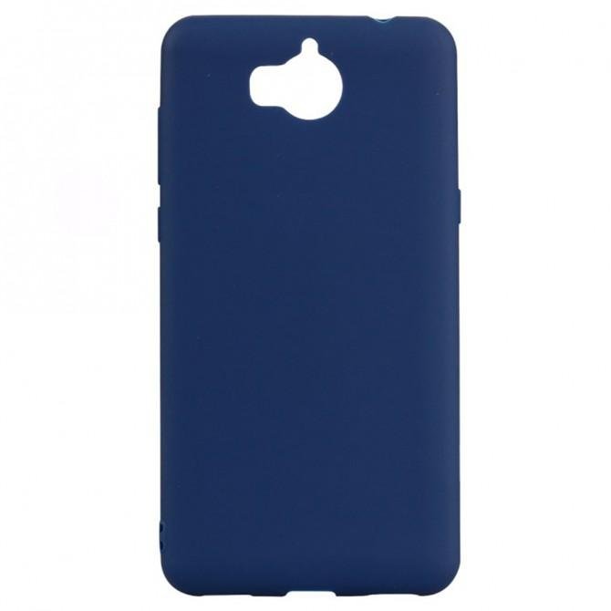 Чехол Soft Case для Huawei Y5 (2017) Темно синий-1