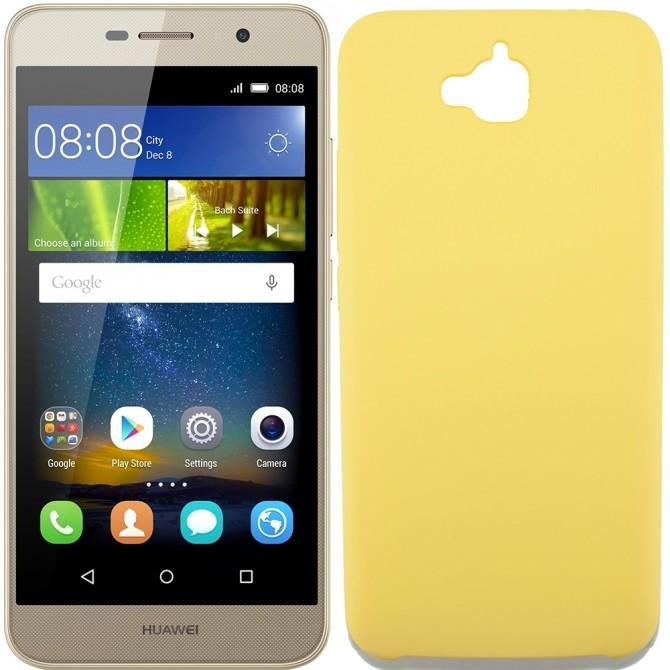 Чехол Soft Case для Huawei Y6 Pro Золотой
