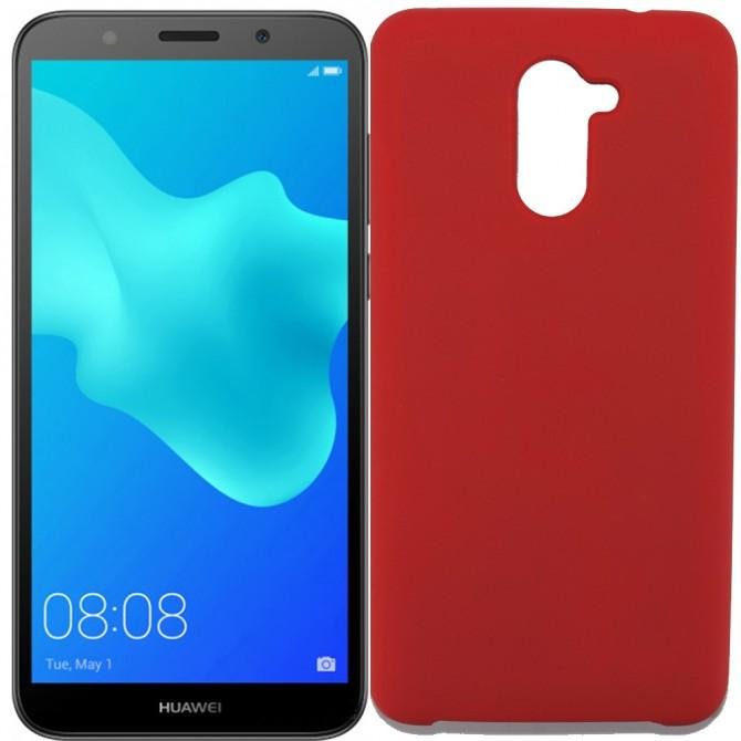 Чехол Soft Case для Huawei Y7 2017/Y7 Prime Красный
