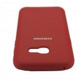 Чехол Soft Case для Samsung A320 (A3-2017) Красный