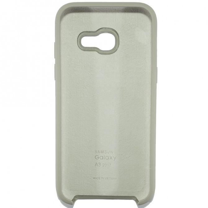 Чехол Soft Case для Samsung A320 Galaxy A3 2017 Пепельно серый-2