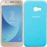 Чехол Soft Case для Samsung A320 Galaxy A3 2017 Синий