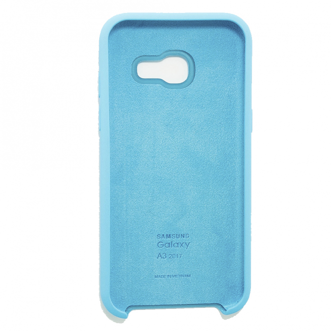 Чехол Soft Case для Samsung A320 Galaxy A3 2017 Синий-2