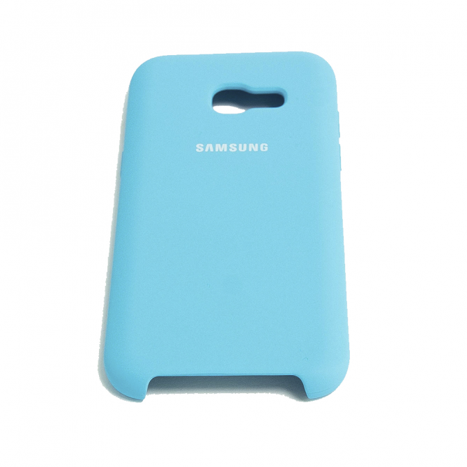 Чехол Soft Case для Samsung A320 Galaxy A3 2017 Синий-4
