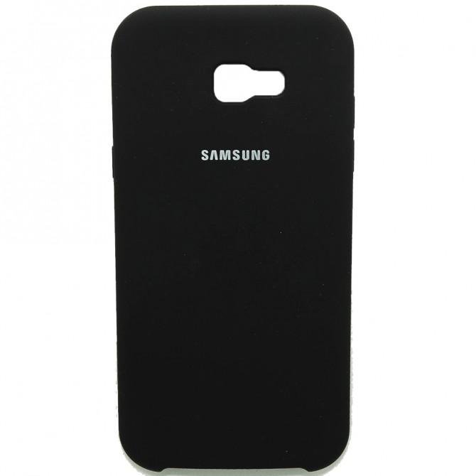Чехол Soft Case для Samsung A320 Galaxy A3 2017 Чёрный-1