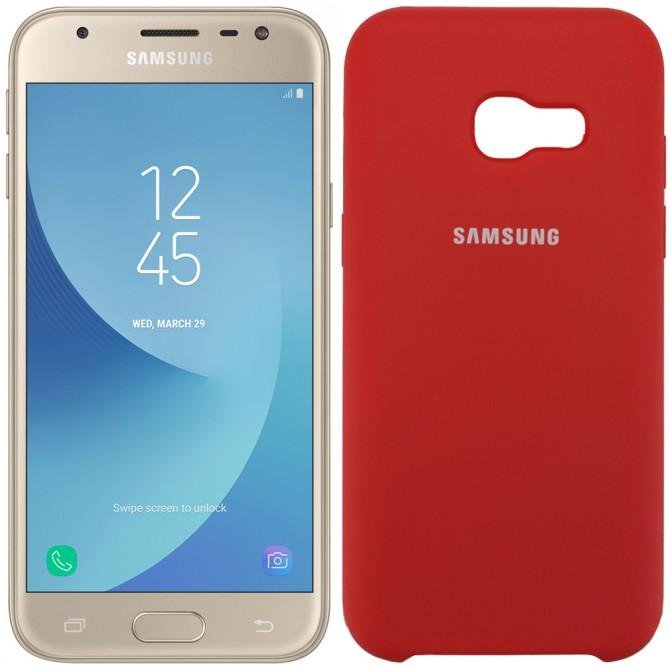 Чехол Soft Case для Samsung A720 (A7-2017) Красный