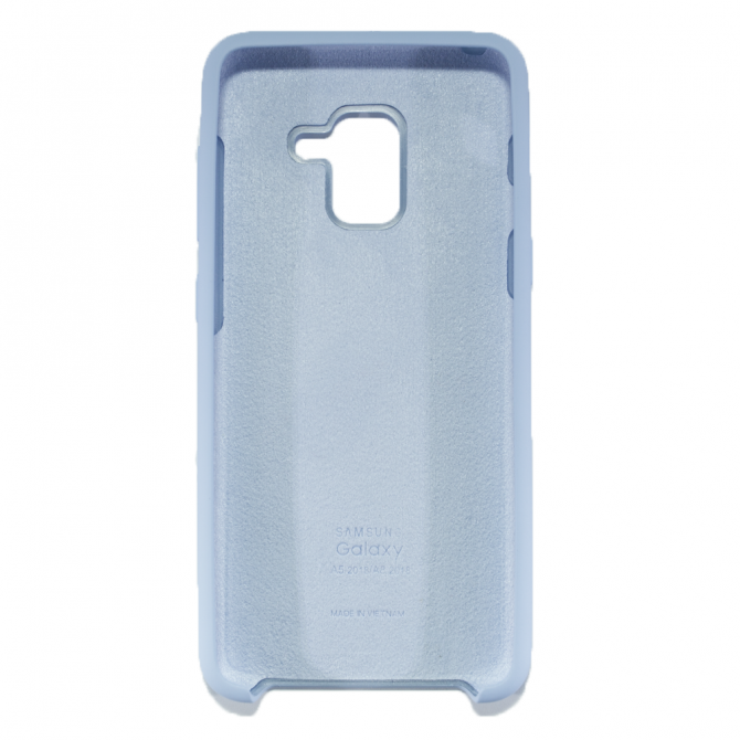 Чохол Soft Case для Samsung A8 2018 (A530) Блакитний-2
