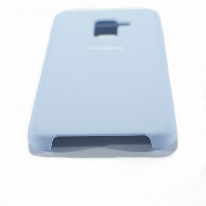 Чохол Soft Case для Samsung A8 2018 (A530) Блакитний-3