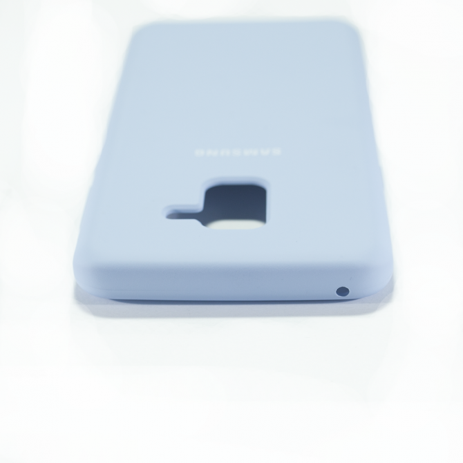 Чохол Soft Case для Samsung A8 2018 (A530) Блакитний-4