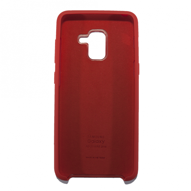 Чохол Soft Case для Samsung A8 2018 (A530) Червоний-2