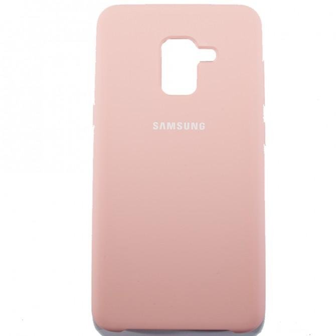 Чохол Soft Case для Samsung A8 2018 (A530) Рожевий-1