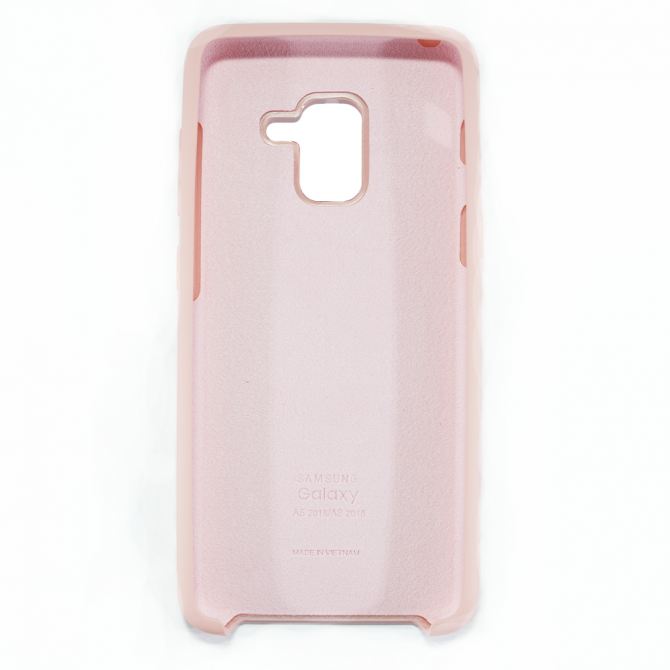 Чохол Soft Case для Samsung A8 2018 (A530) Рожевий-2