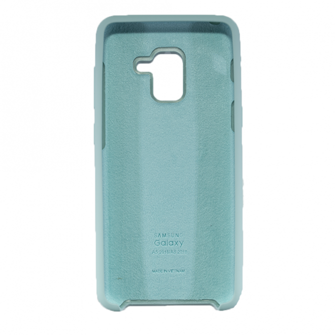 Чохол Soft Case для Samsung A8 2018 (A530) Світло Блакитний-1
