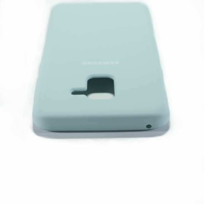 Чохол Soft Case для Samsung A8 2018 (A530) Світло Блакитний-2