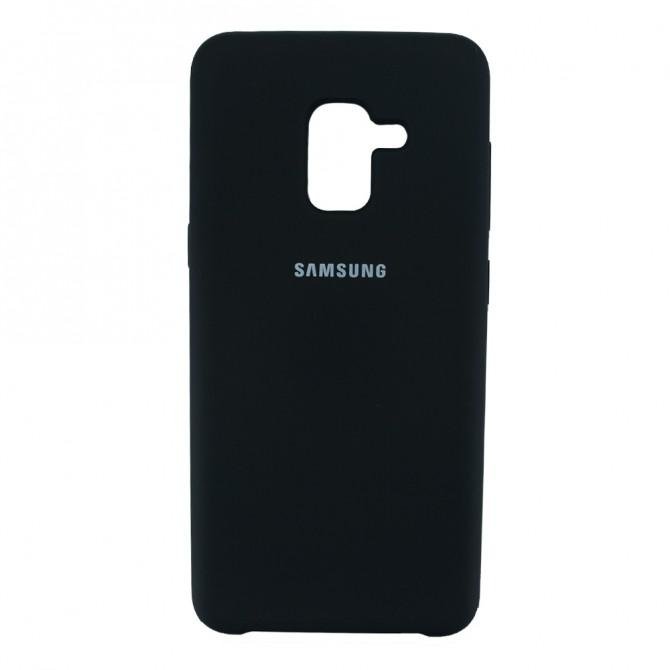Чохол Soft Case для Samsung A8 2018 (A530) Чорний-1