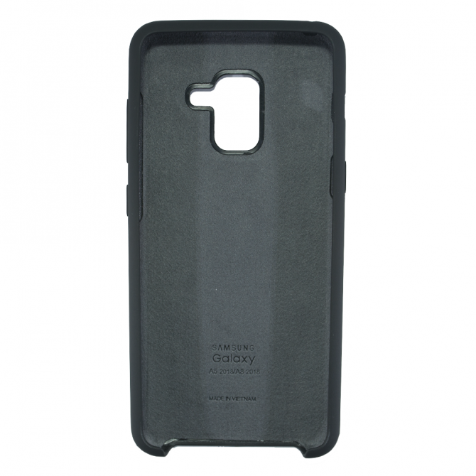 Чохол Soft Case для Samsung A8 2018 (A530) Чорний-2
