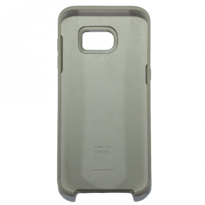 Чехол Soft Case для Samsung G930 Galaxy S7 Пепельно серый-2