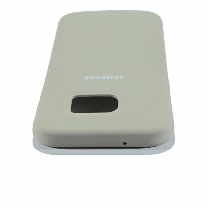 Чехол Soft Case для Samsung G930 Galaxy S7 Пепельно серый-3
