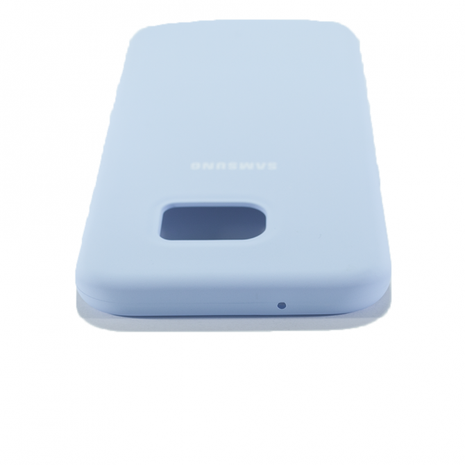 Чехол Soft Case для Samsung G935 Galaxy S7 Edge Голубой-4