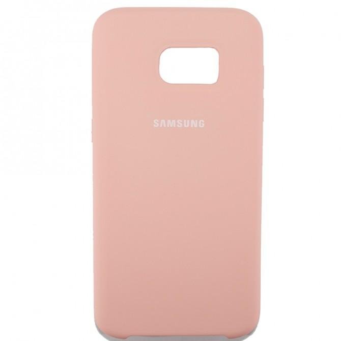 Чехол Soft Case для Samsung G935 Galaxy S7 Edge Розовый-1