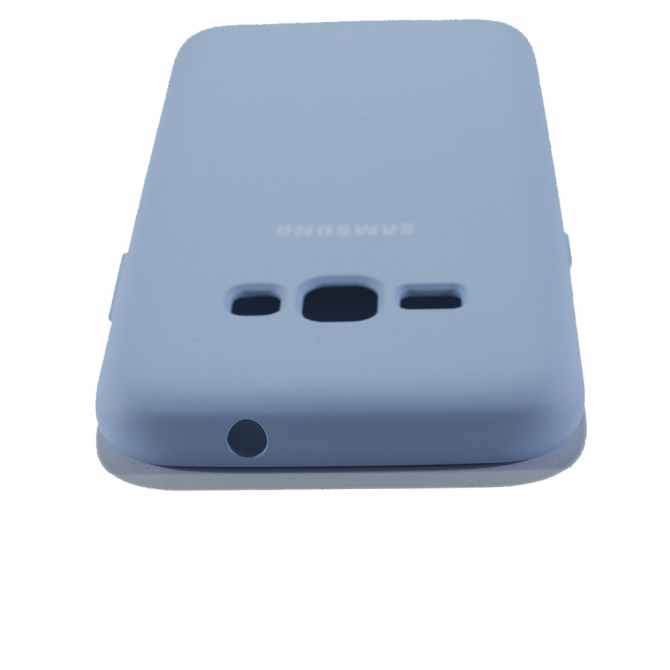 Чехол Soft Case для Samsung J120 (J1-2016) Голубой-4