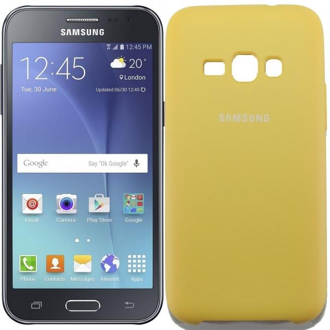 Чохол Soft Case для Samsung J120 (J1-2016) Золотий