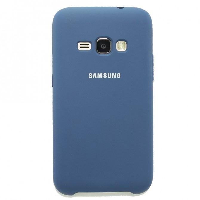 Чехол Soft Case для Samsung J120 (J1-2016) Темно синий-1
