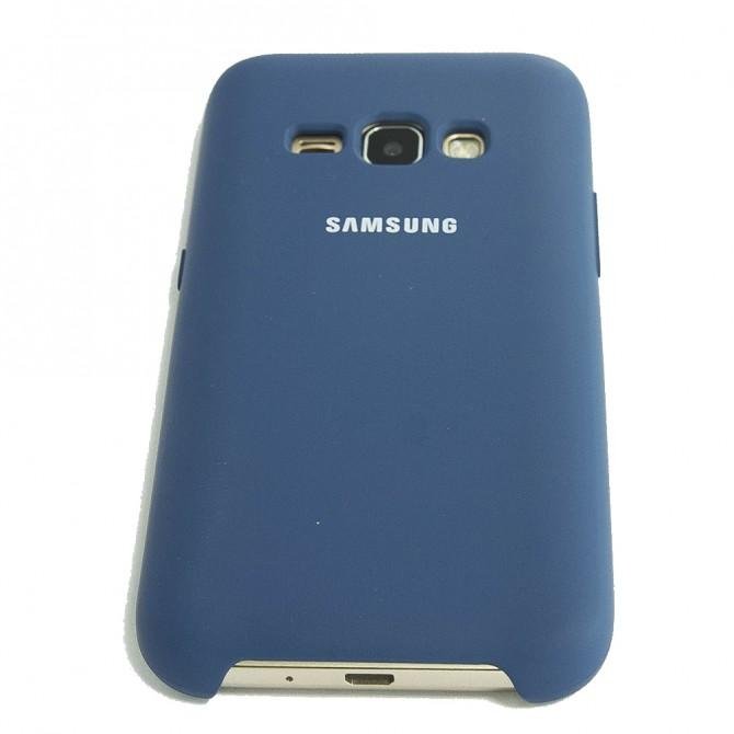 Чехол Soft Case для Samsung J120 (J1-2016) Темно синий-4