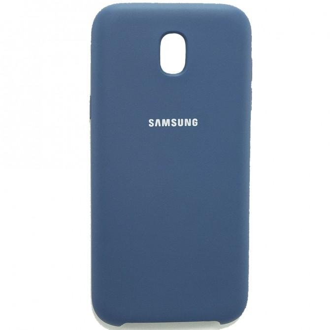Чохол Soft Case для Samsung J330 (J3-2017) Темно Синій-1
